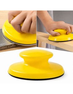 Sanding Block with Hook and Loop for Microcement and Concrete Screed 2