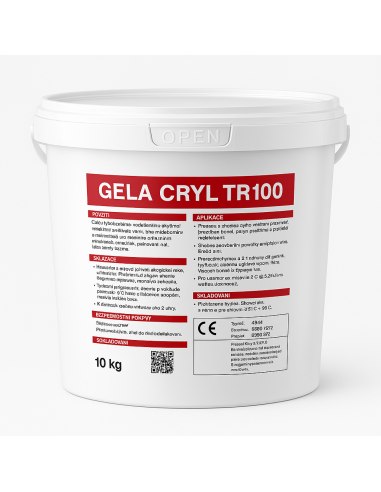 Gela Cryl TR100 - acrylic pore filler and patination gel for concrete screeds