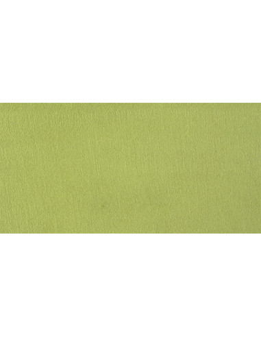 Vzorek mikrocementové betonové stěrky v odstínu Soft Lime (světlá limetkově zelená)