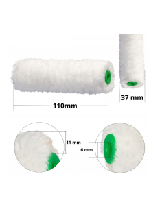 Mikrofaser-Roller – für die Applikation von Lacken und Sealern 2